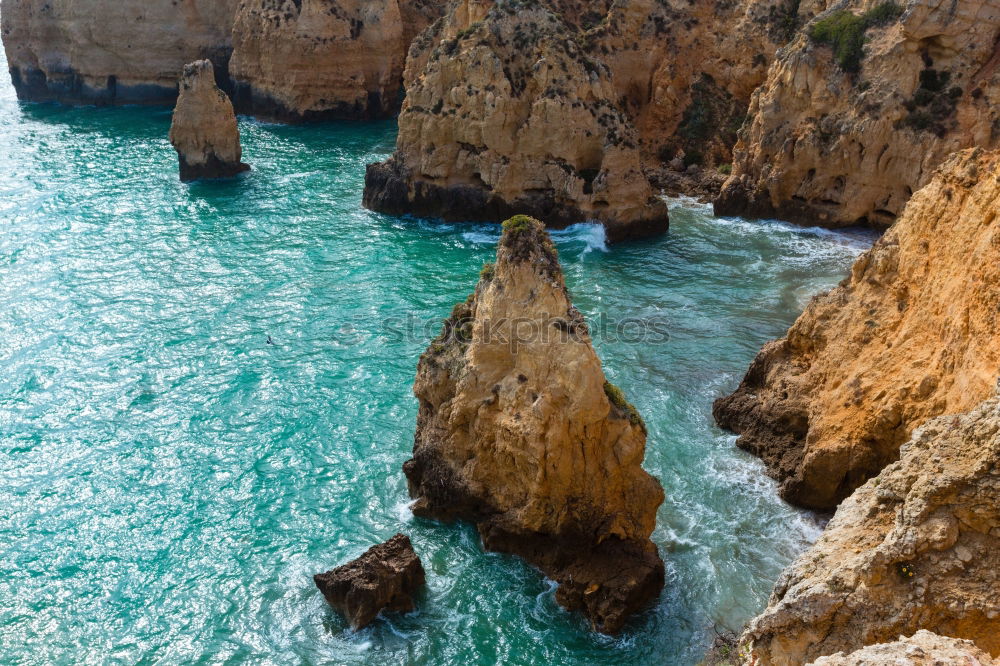 Similar – Algarve coast south Portugal