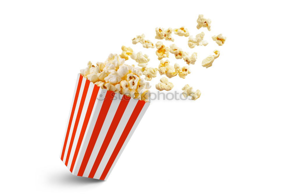 Similar – Image, Stock Photo Two retro boxes of popcorn