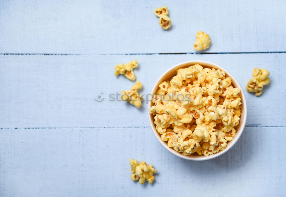 Similar – Image, Stock Photo Salted caramel popcorn