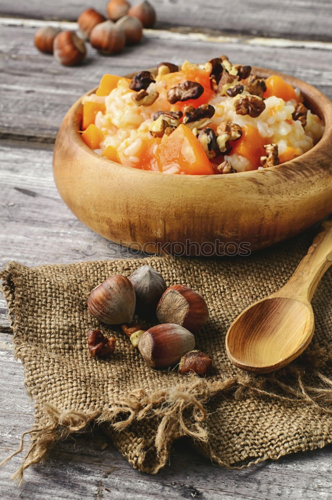 Similar – Image, Stock Photo Flammkuchen with grapes and sheep cheese bake