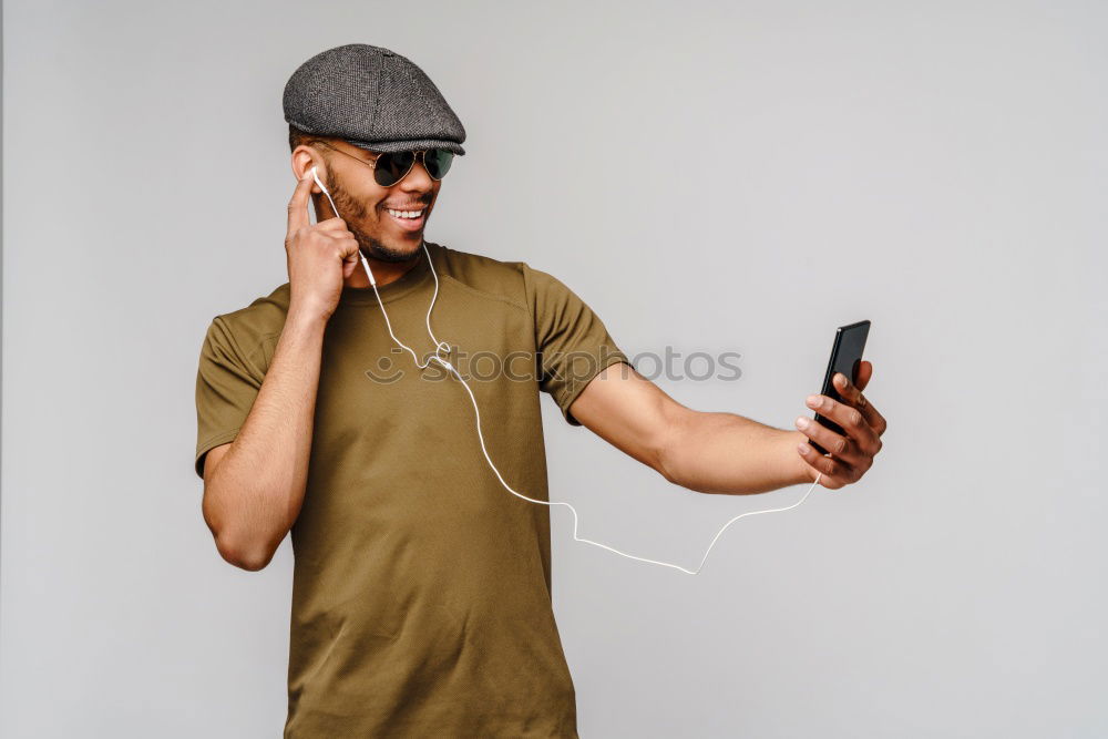 Similar – Young man taking photos