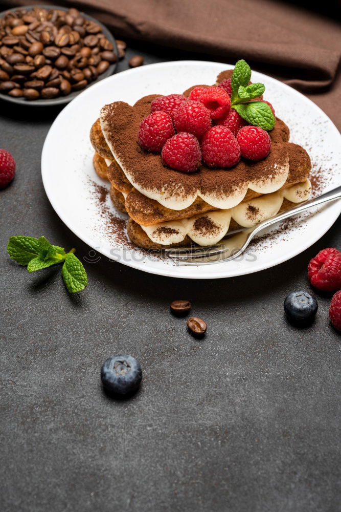 Similar – Tasty pancakes with strawberries