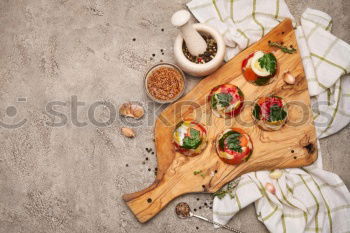 Image, Stock Photo fresh and homemade pasta