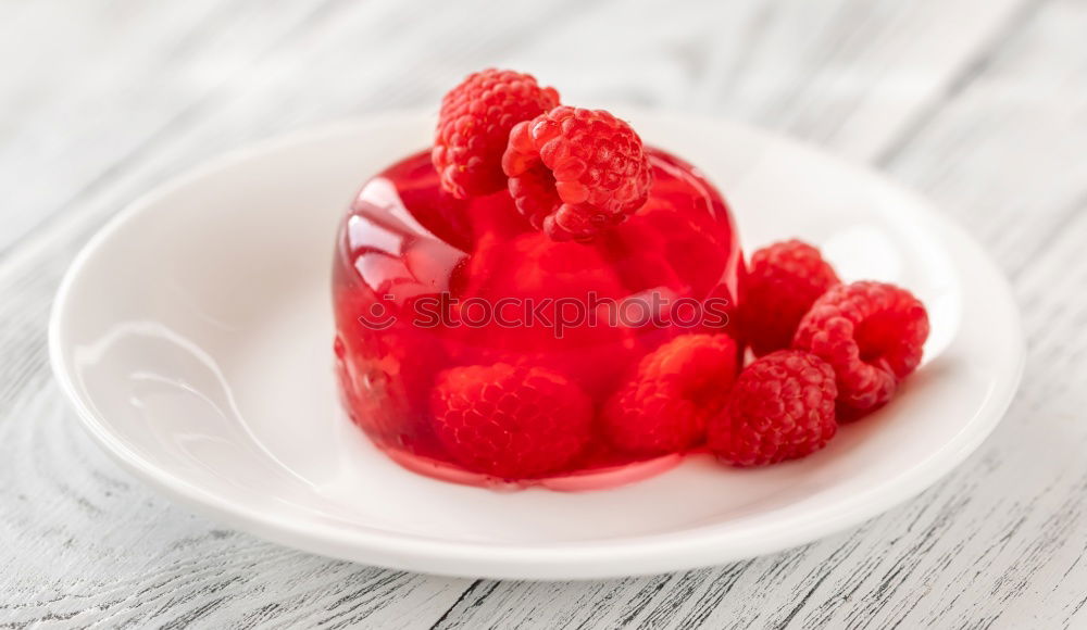 Similar – Homemade jam on wooden table