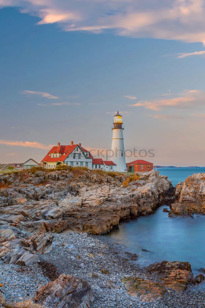 Similar – Image, Stock Photo Lighthouse at Cabo Carvoeiro with rock man