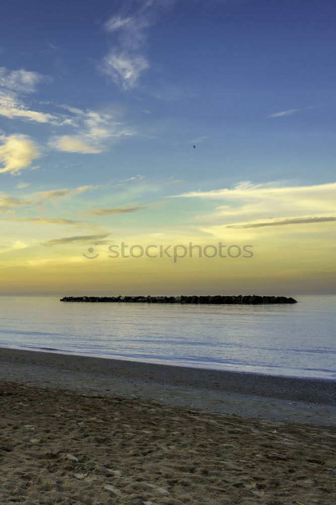 Similar – Morgen am Meer Strand