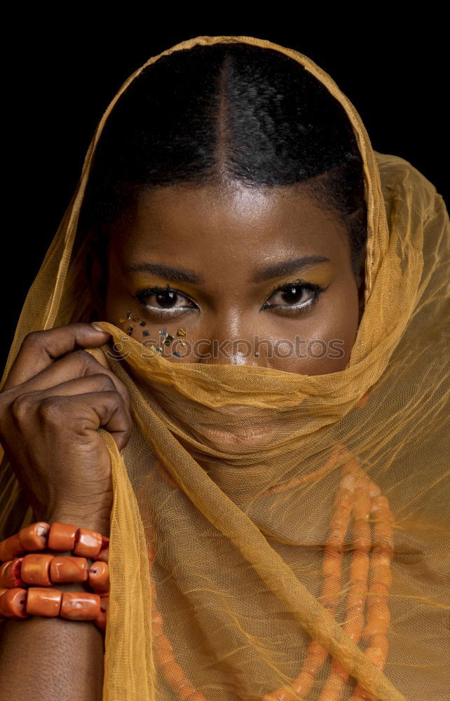 Similar – Image, Stock Photo Fabric Seller Guatemala