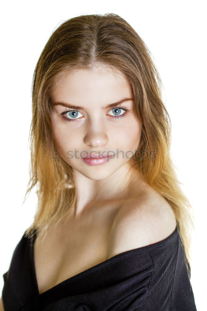 Similar – Image, Stock Photo portrait Feminine