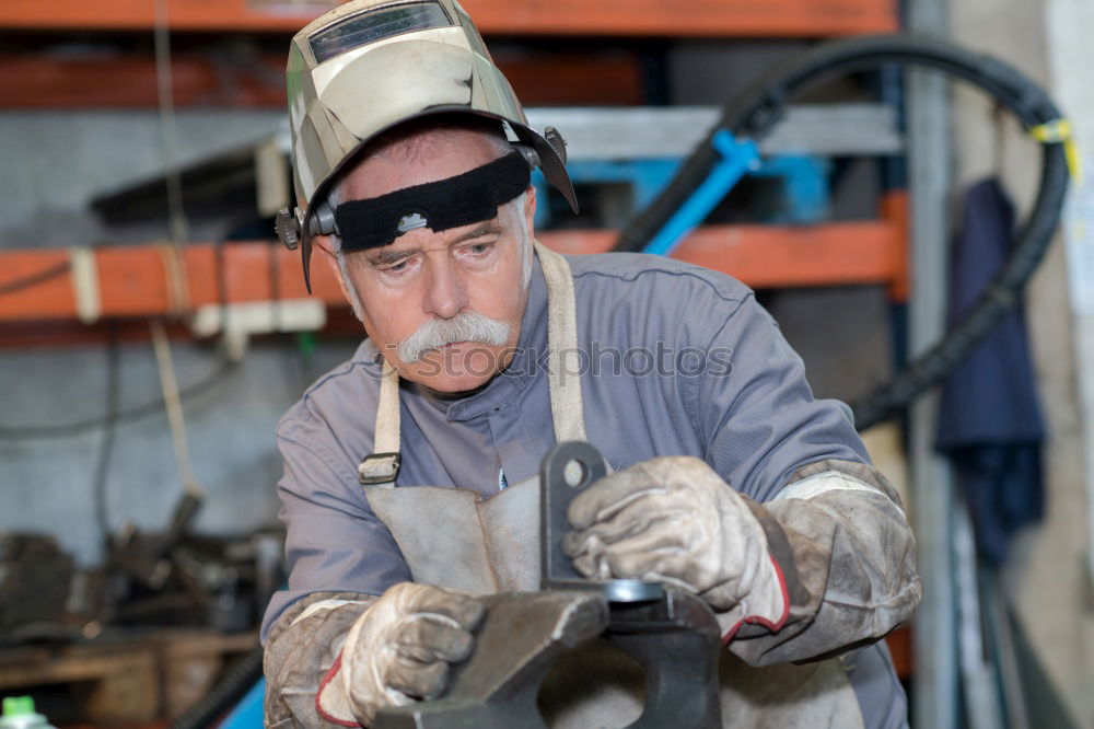 Similar – Professional carpenter at work.