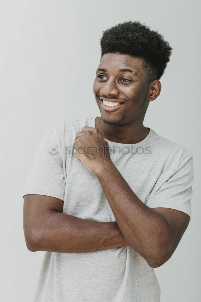 Similar – Hairdresser posing in barbershop