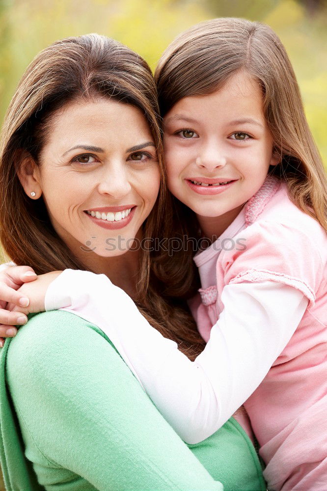 Similar – Image, Stock Photo Happiest mother and daughter