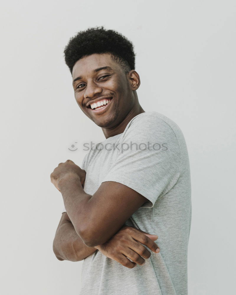 Similar – Hairdresser posing in barbershop