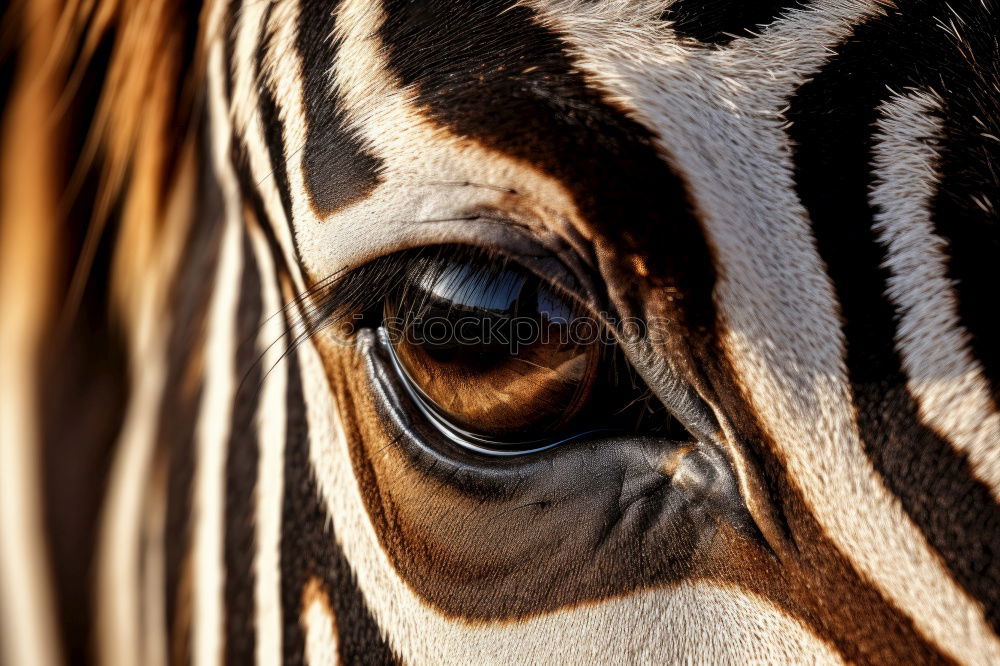 Similar – Image, Stock Photo Zebra Profile Exotic