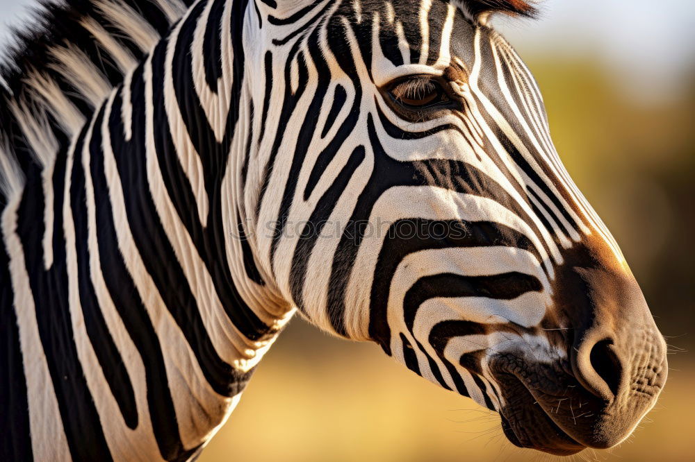 Similar – Image, Stock Photo Zebra Profile Exotic