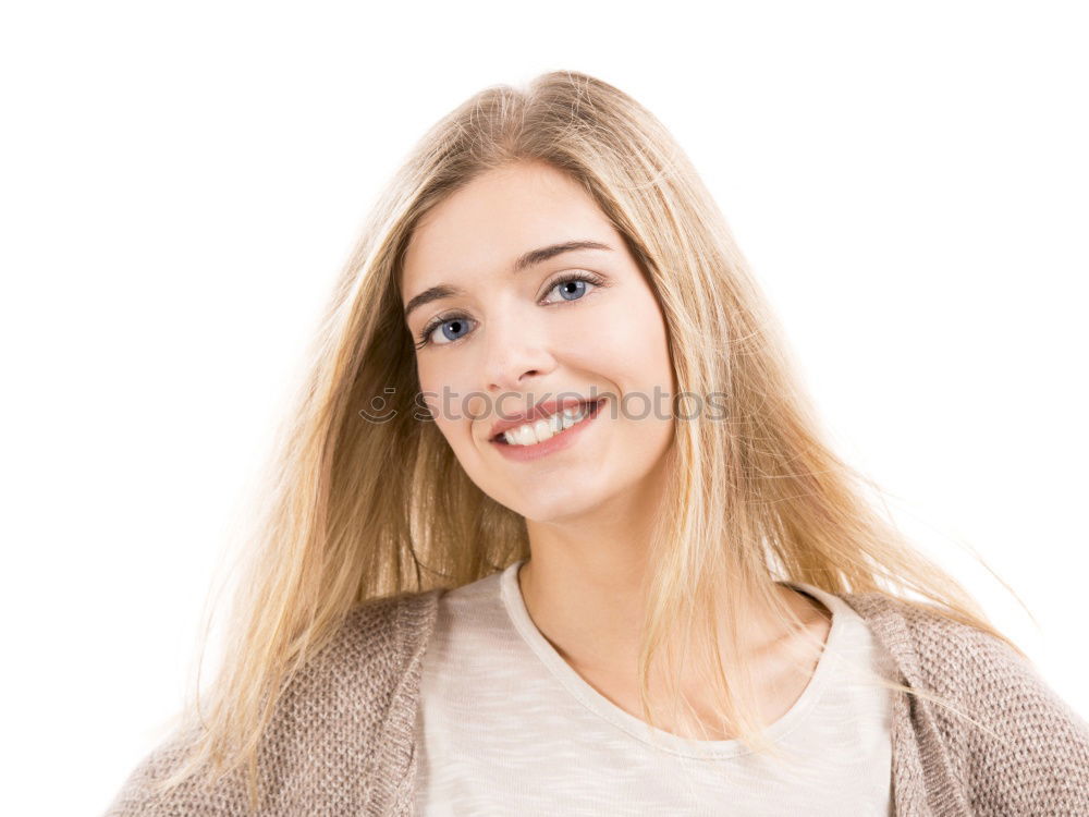 Similar – grin Human being Feminine