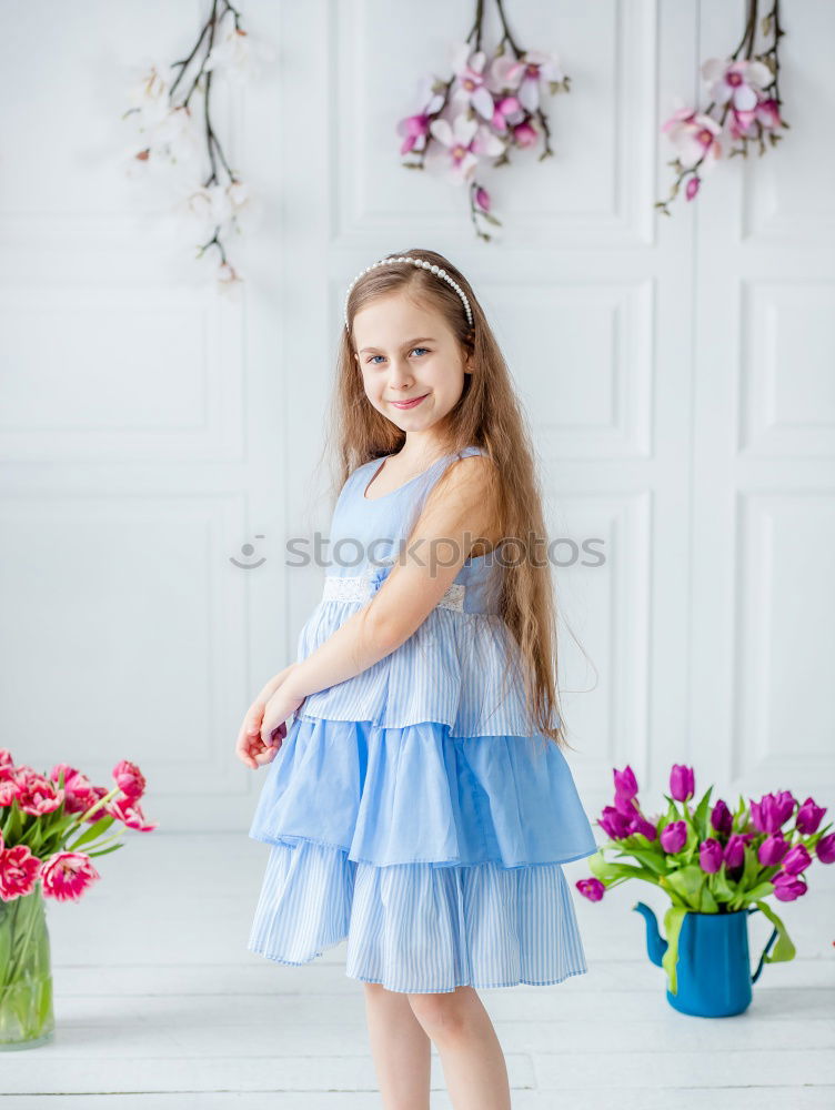 Similar – Image, Stock Photo beautiful young asian girl have a happy time alone