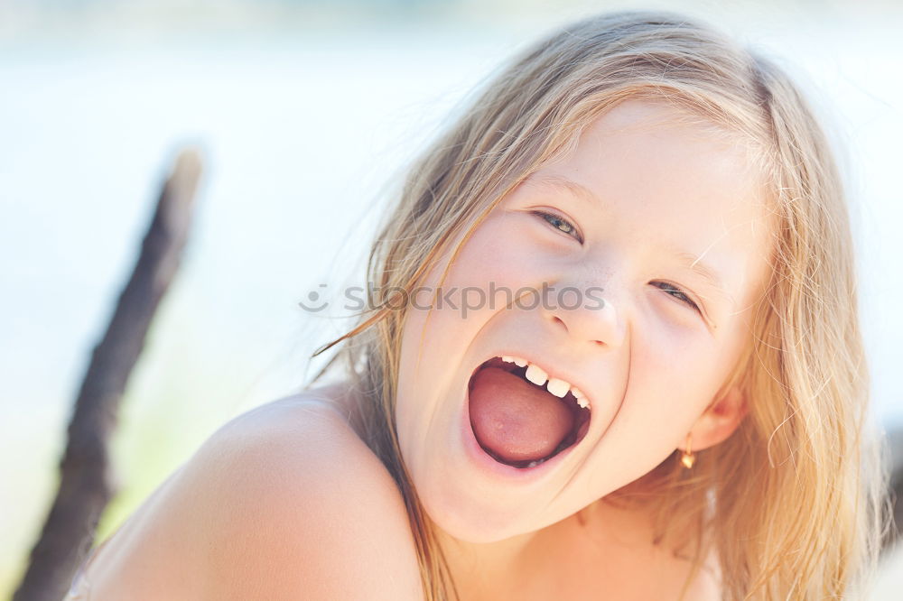 Similar – Image, Stock Photo Mother and son playing on the beach at the day time.