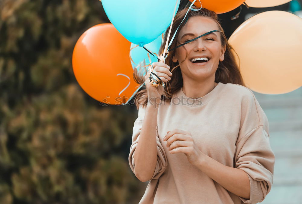 Similar – Image, Stock Photo Young stylish woman on street