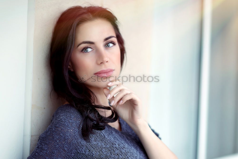 Similar – Image, Stock Photo . Feminine Young woman