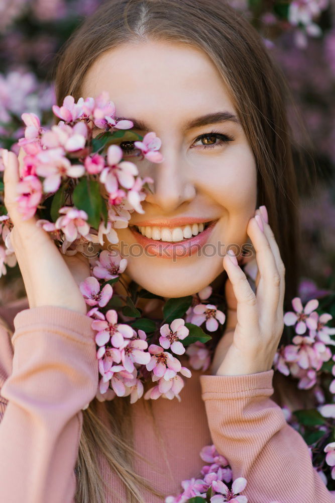 Similar – Image, Stock Photo Pretty brunette girl Style