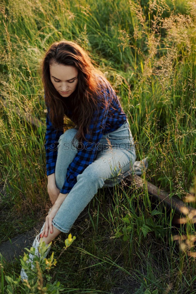 Similar – Image, Stock Photo nature | 01 Human being