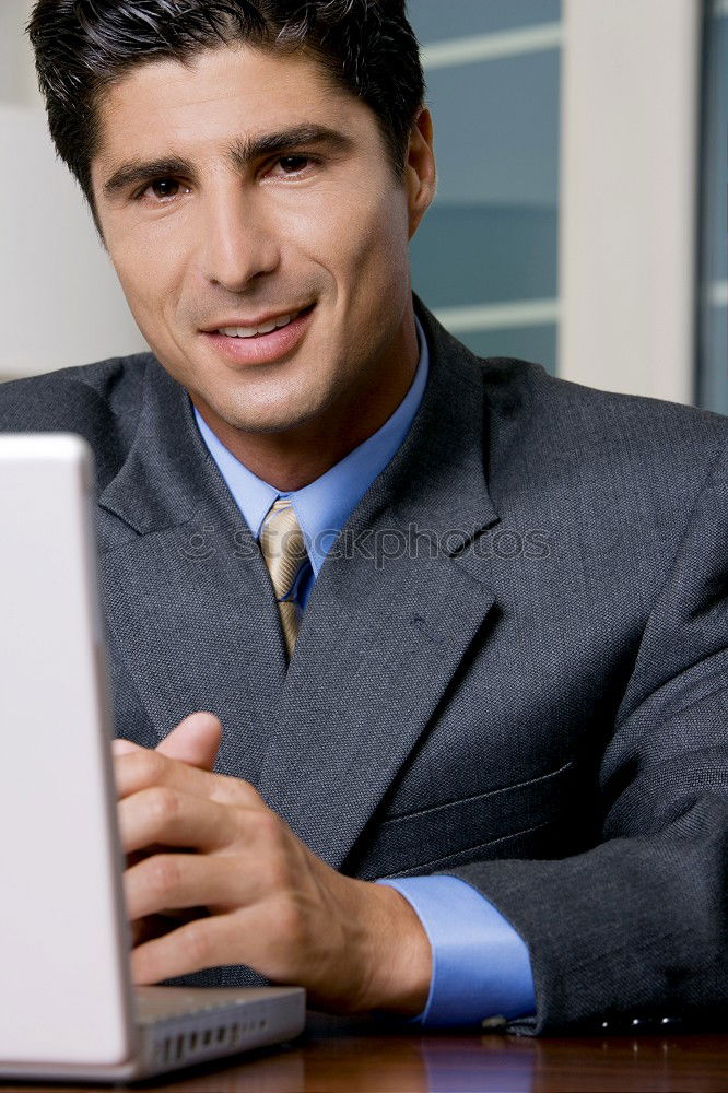 Similar – Image, Stock Photo Elegant Young Businessman in the Street