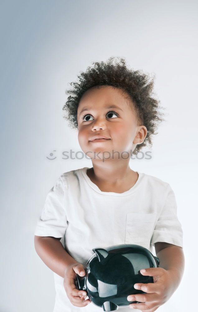 Similar – Baby girl head with a lot of hair clips