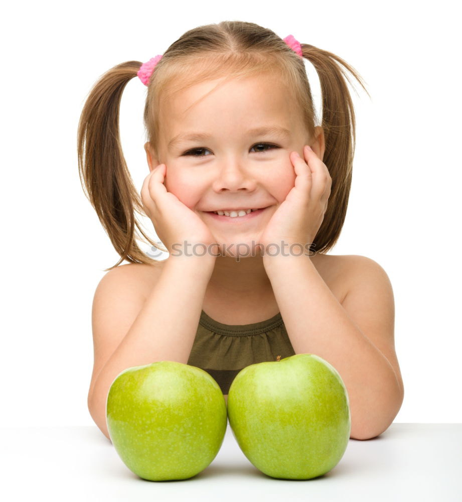 Similar – three happy children Fruit