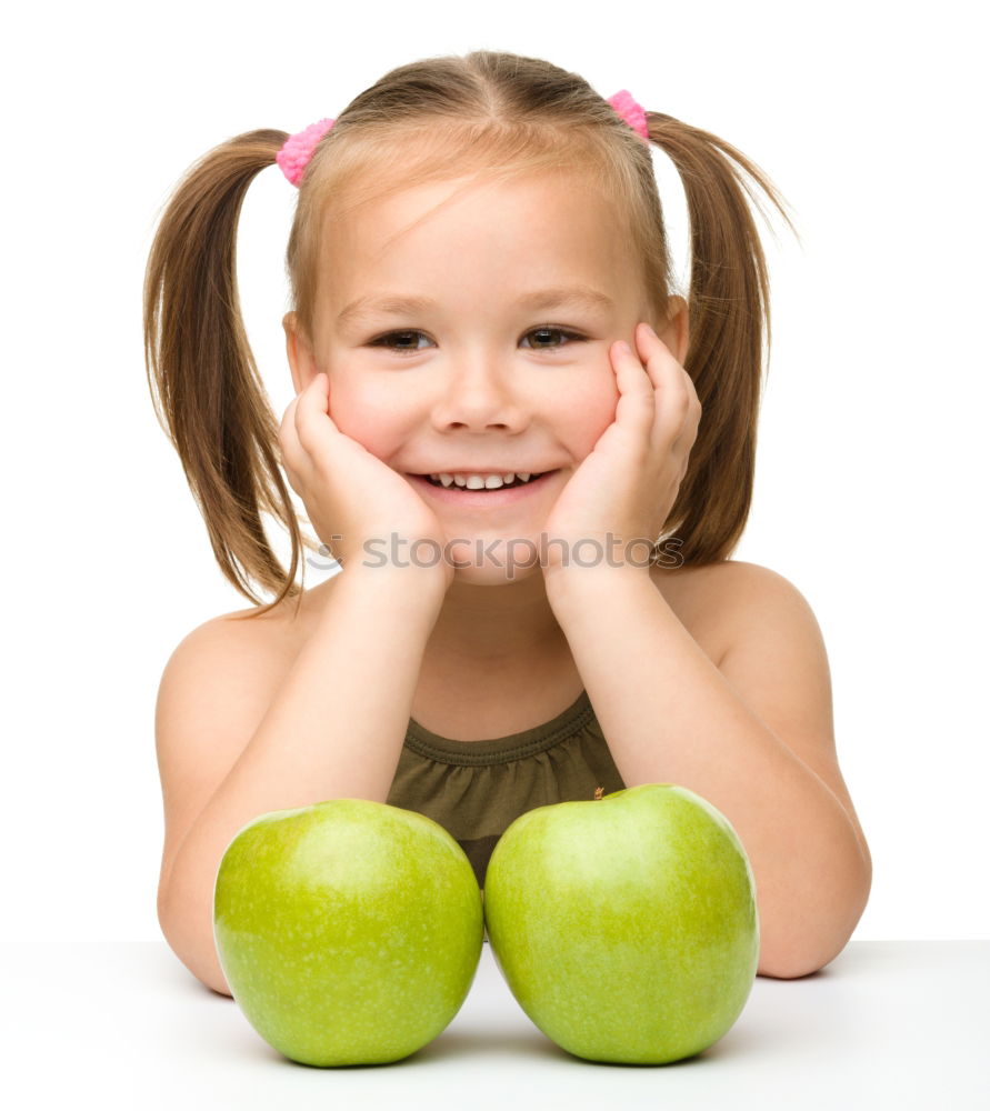 Similar – three happy children Fruit