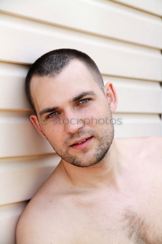 Similar – Image, Stock Photo sunny guy Homosexual Man