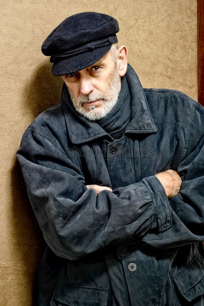 Portrait of a Man with Beard and a Cap