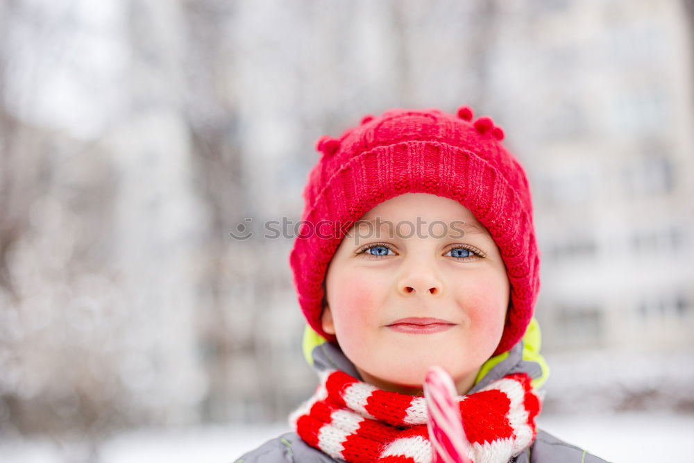 Similar – Image, Stock Photo Young woman enjoying snow in winter