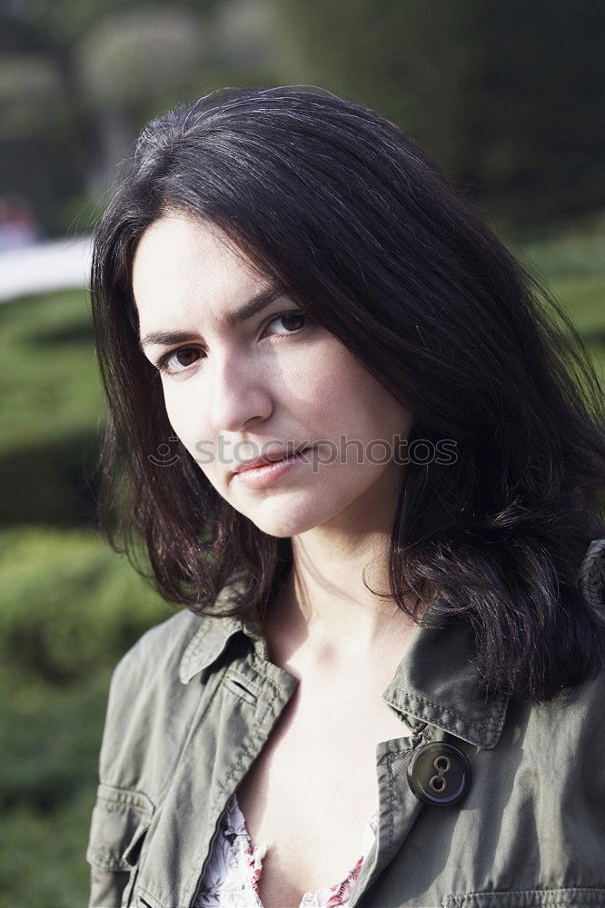 Similar – Image, Stock Photo portrait Young woman
