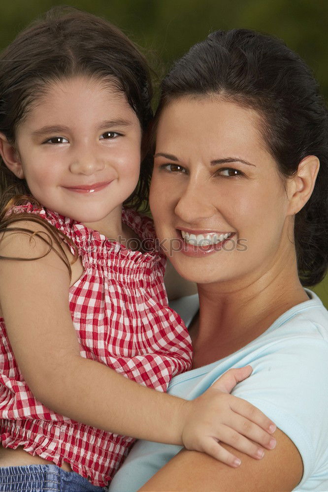 Similar – Image, Stock Photo Happiest mother and daughter