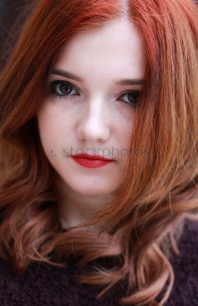 Similar – Young sensual and redhead woman