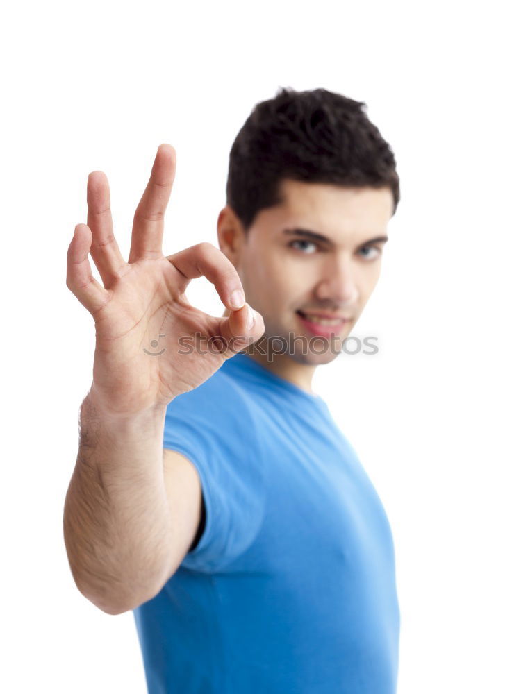 Similar – Image, Stock Photo Young man with bunch of flowers in hands