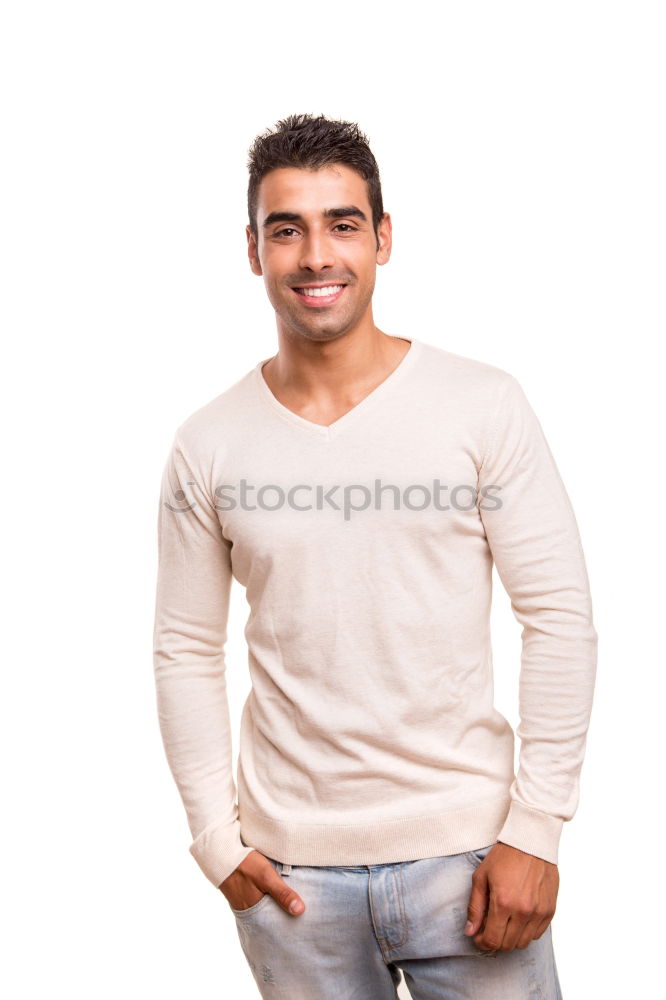 Similar – Image, Stock Photo Urban young man (96)