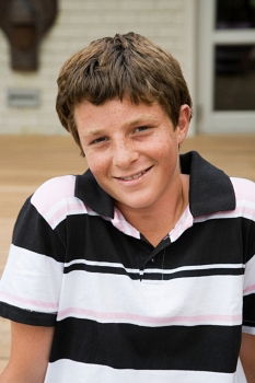 Similar – Image, Stock Photo Nice preteen boy Joy Happy