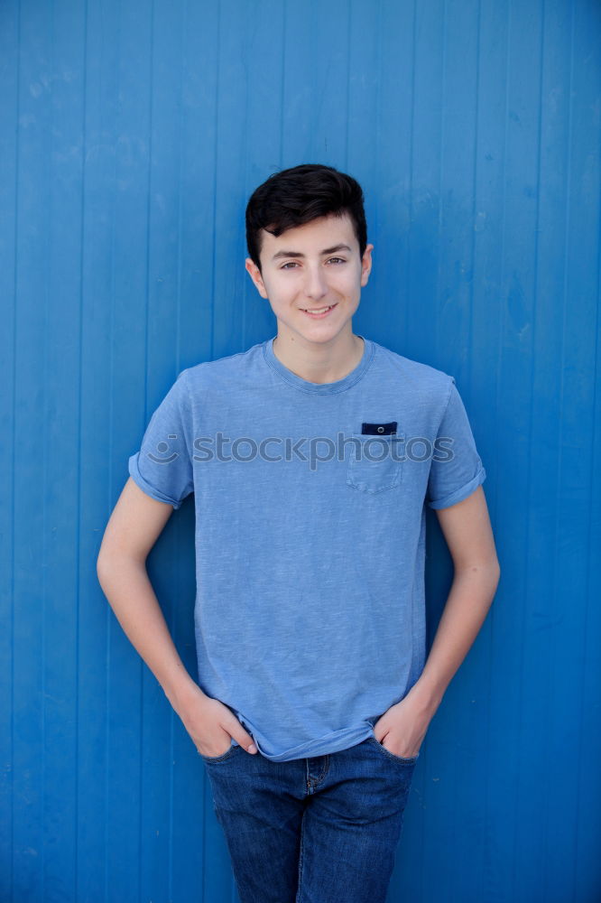 Similar – Image, Stock Photo Portrait of a teenager