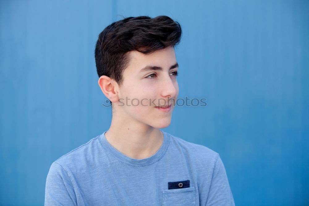 Image, Stock Photo Portrait of a teenager