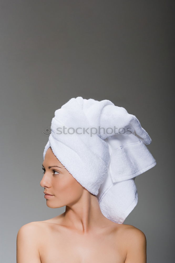 Similar – Image, Stock Photo real woman after shower