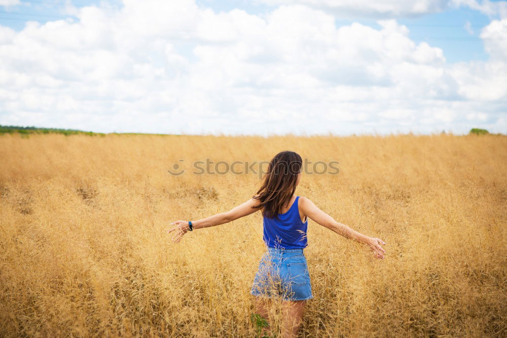 Similar – Image, Stock Photo shining days Human being