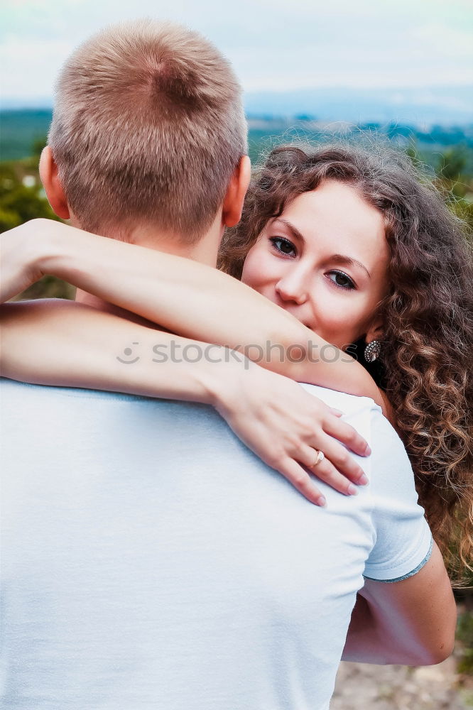 Similar – Image, Stock Photo Valentines couple in love