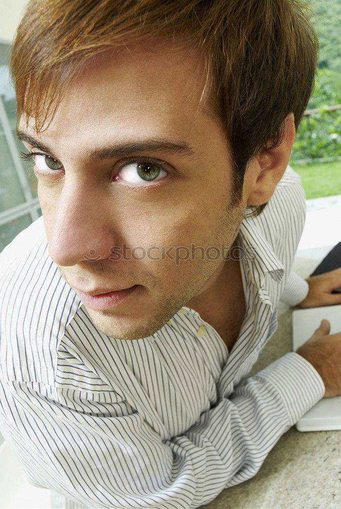 Similar – Image, Stock Photo jean fume Human being