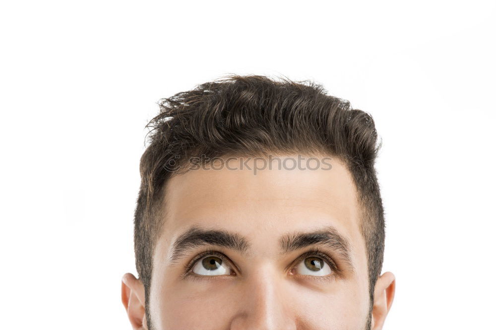 Image, Stock Photo tram Masculine Young man
