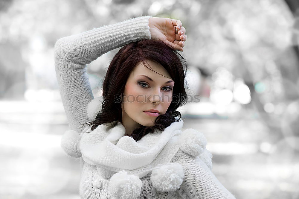 Similar – Image, Stock Photo Woman against the light