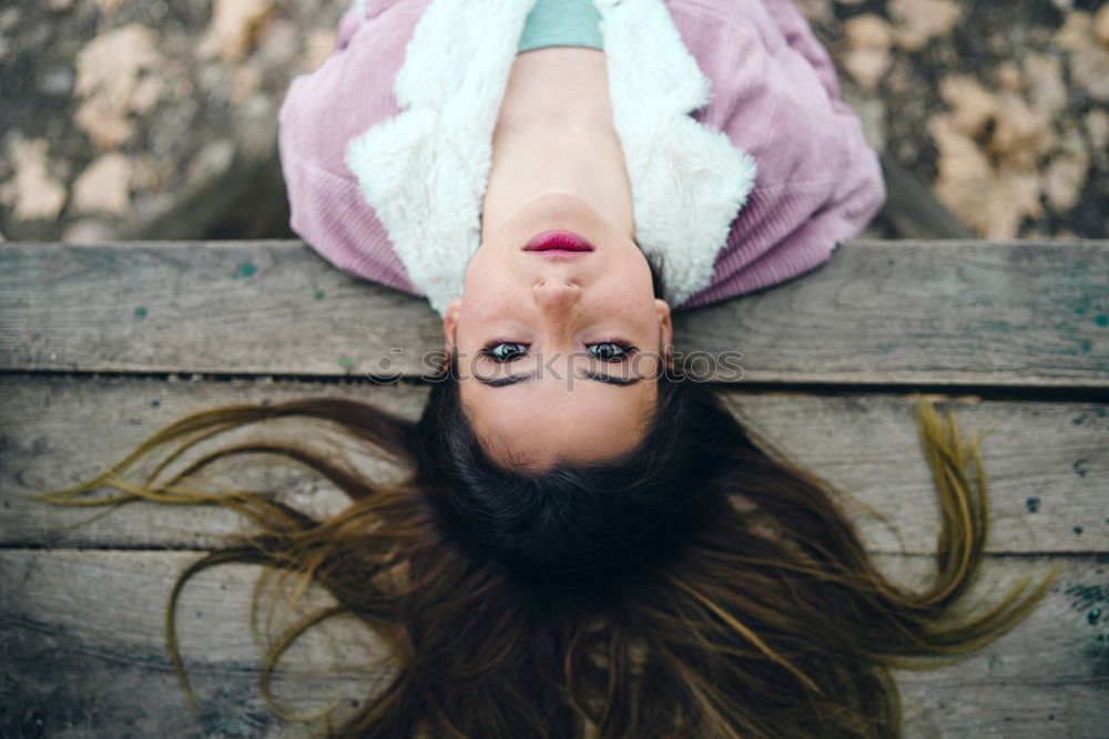 Similar – Image, Stock Photo Girl with Sunglasses