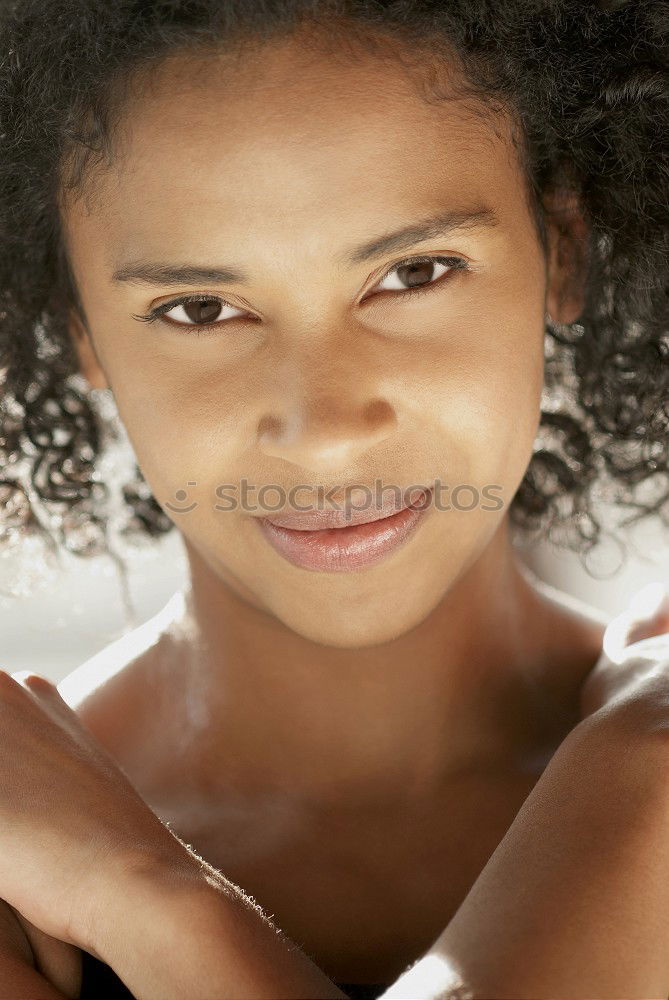 Similar – Image, Stock Photo portrait of a beautiful afro american woman