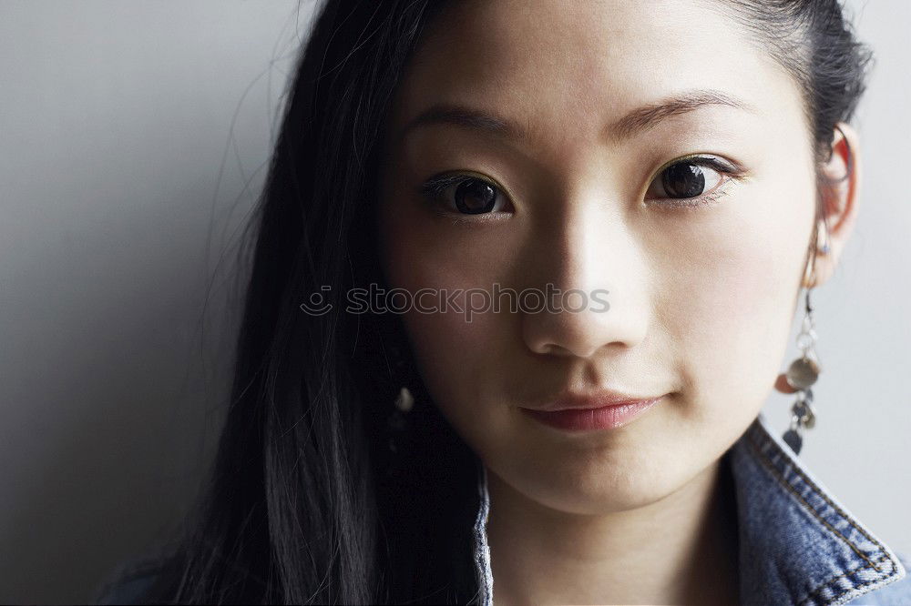 Similar – Image, Stock Photo . Feminine 1 Human being