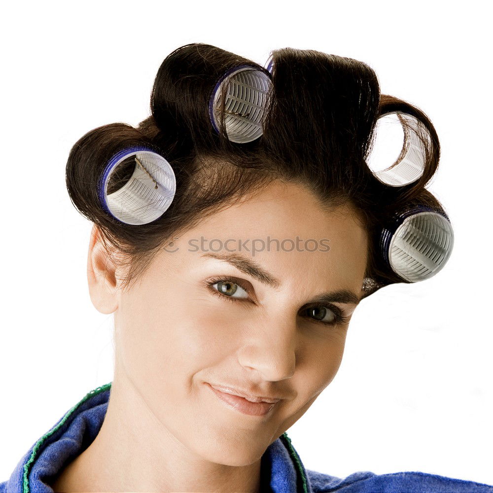 Similar – hair curlers I Woman Curl